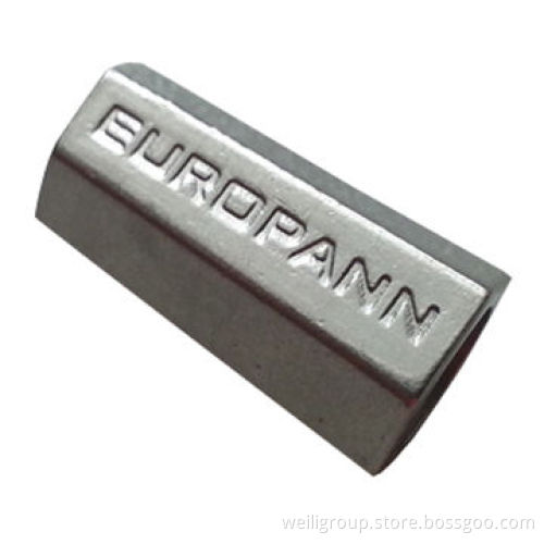 Metal cord end, made by alloy